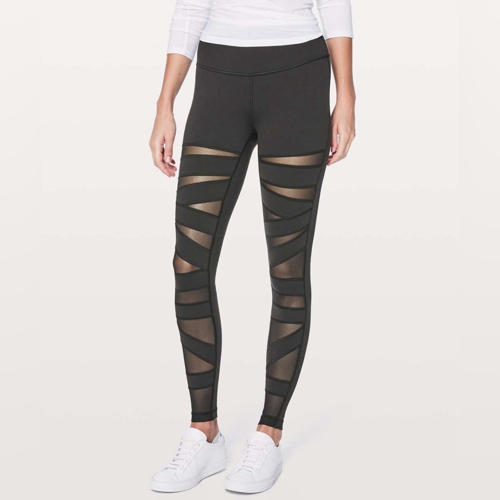 Lululemon Wunder Under Pant (Hi-Rise) *Tech Mesh 28"